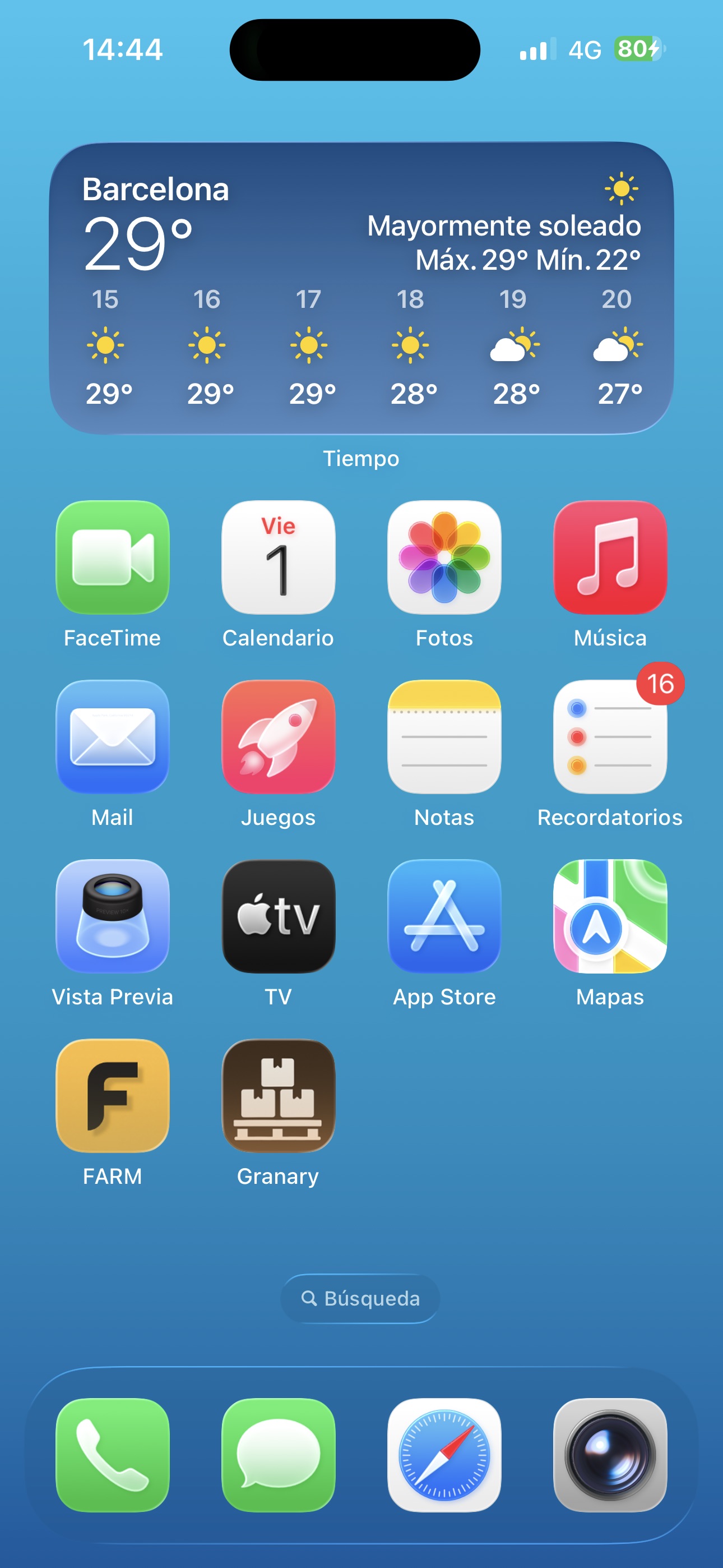 App iOS desarrollada por Farmway